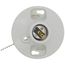 Medium Base Incandescent Lampholder, 2 Terminal Screws - White