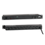 120v 15A 19" Rack Mount w/ switch & 5-15p Plug, 540 Joules, 400v Impulse Clamping (Black)