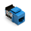 Voice Grade Quickport, Jack, 8p8c (Blue)