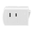 13A Plug-in Switch Tap w/ On/off Switch , Non-grounding (White)