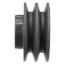 2 Groove Cast Iron Fixed Pitch Sheave w/ 3/4" Bore, 3.25" OD