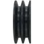2 Groove Cast Iron Fixed Pitch Sheave, 3.75" OD