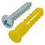 #10 Yellow Wing Conical Anchor Kit w/ Pan Head Combo Drive Screws