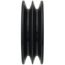 2 Groove Cast Iron Split Taper Sheave, A, B, 5V Belt, 5.28" OD