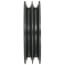 2 Groove Cast Iron Split Taper Sheave, A, B, 5V Belt, 6.68" OD