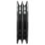 2 Groove Cast Iron Split Taper Sheave, A, B, 5V Belt, 6.88" OD