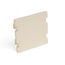 Blank MOS Module, 2 Units High (Light Almond)