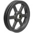 2 Groove Cast Iron Classical Gripbelt Sheave, 4L or A, 5L or B Belt, 9.75" OD