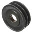 2 Groove Cast Iron Classical Gripbelt Sheave, 4L or A, 5L or B Belt, 5.25" OD