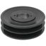 2 Groove Cast Iron Classical Gripbelt Sheave, 4L or A, 5L or B Belt, 5.45" OD