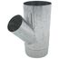 5" x 5" x 3" Galvanized "Y"