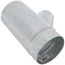 5" x 5" x 3" Galvanized "Y"