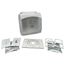 2-Gang Weatherproof While-in-Use 40-in-1 Cover, Extra Duty Rated, Clear Hood, Non-Metallic