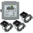 Submeter, Indoor, 480v, 3 Phase 4 Wire, Max 200a, 3 Split Core Current Transformers, Demand Meter, Electric Meter Kit