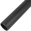 2" x 36" PolyPro Black UV Resistant Single Wall Straight Pipe w/ LB2