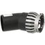 2" PolyPro 45° Black UV Resistant Elbow w/ LB2