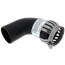 2" PolyPro 90° Black UV Resistant Elbow w/ LB2