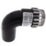 2" PolyPro 90° Black UV Resistant Elbow w/ LB2