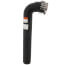 2" PolyPro 90° Black UV Resistant Extended Elbow w/ LB2