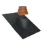 2" x 4" Adjustable Terra-Cotta Roof Flashing 5/12 - 12/12 Pitch