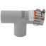 2" PolyPro Tee with Drain Cap w/ LB2