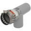 2" PolyPro Tee with Drain Cap w/ LB2