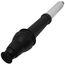 2" x 4" PolyPro Vertical Termination Kit with Black Cap w/ LB2