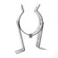 6" PolyPro Stainless Steel Wall Strap