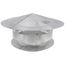 12" Aluminum Deluxe Rain Cap