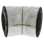 4" x 45° Z-Vent Double Wall Elbow