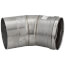 6" x 45° Z-Vent Single Wall Elbow