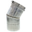 4" x 30° Z-Vent Single Wall Elbow