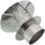 6" Z-Vent Single Wall Low Resistance Rain Cap