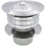 5" Z-Vent Single Wall Rain Cap with Wind Band