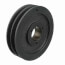 2 Groove Cast Iron Split Taper Sheave, A, B Belt, 7.15" OD