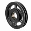 2 Groove Cast Iron Split Taper Sheave, A, B Belt, 9.75" OD