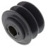 2 Groove Cast Iron Variable Pitch Sheave w/ 1-1/8" Bore, 3.95" OD