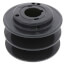 2 Groove Cast Iron Variable Pitch Sheave w/ 1-1/8" Bore, 3.95" OD