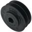2 Groove Cast Iron Variable Pitch Sheave w/ 1-3/8" Bore, 6.55" OD