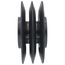 2 Groove Cast Iron Variable Pitch Sheave w/ 1-5/8" Bore, 7.5" OD