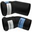 2" x 45° UV Z-DENS Polypropylene Elbow