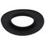 2" Z-DENS Black Wall Plate