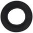 2" Z-DENS Black Wall Plate