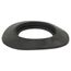 3" Z-DENS Black Wall Plate