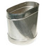 10" Oval to Round Adapter