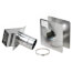 4" Z-Vent Water Heater Horizontal Vent Kit w/ Backflow