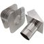 4" Z-Vent Water Heater Horizontal Vent Kit w/ Backflow