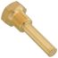 3/4 NPT Brass Thermowell with 3-1/2" Stem, 2-1/2" Insertion