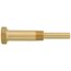 3/4 NPT Brass Thermowell with 6" Stem, 2-1/2" Insertion