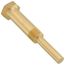 3/4 NPT Brass Thermowell with 6" Stem, 2-1/2" Insertion